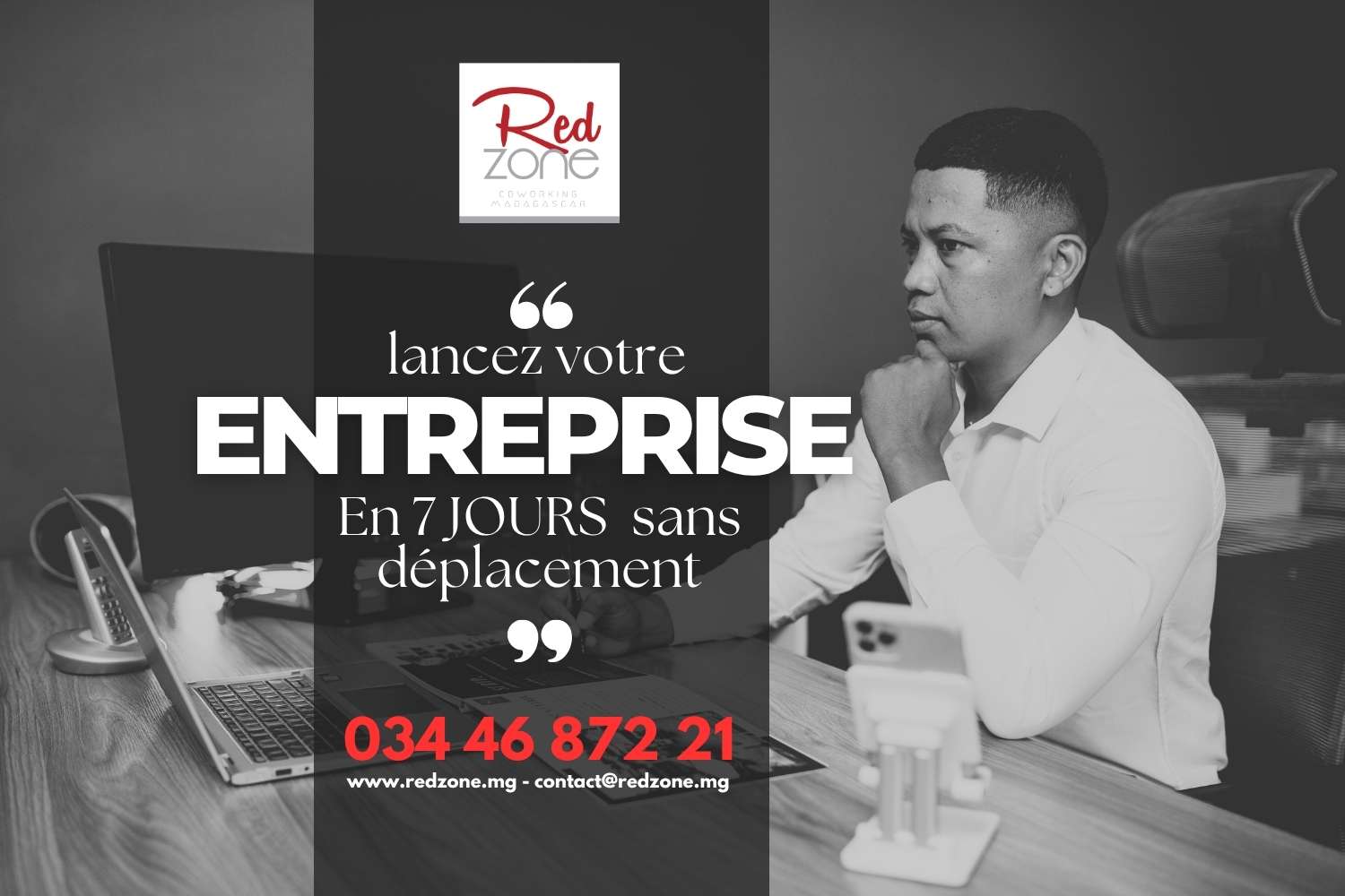 VISUEL CREATION ENTREPRISE REDZONE
